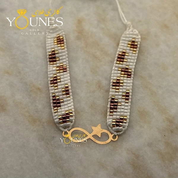 دستبند میوکی بینهایت ستاره ای طلا